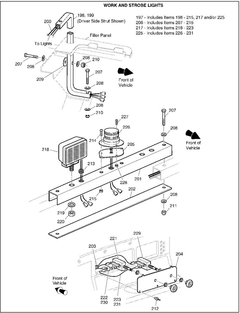 Ezgo Workhorse Parts Diagram